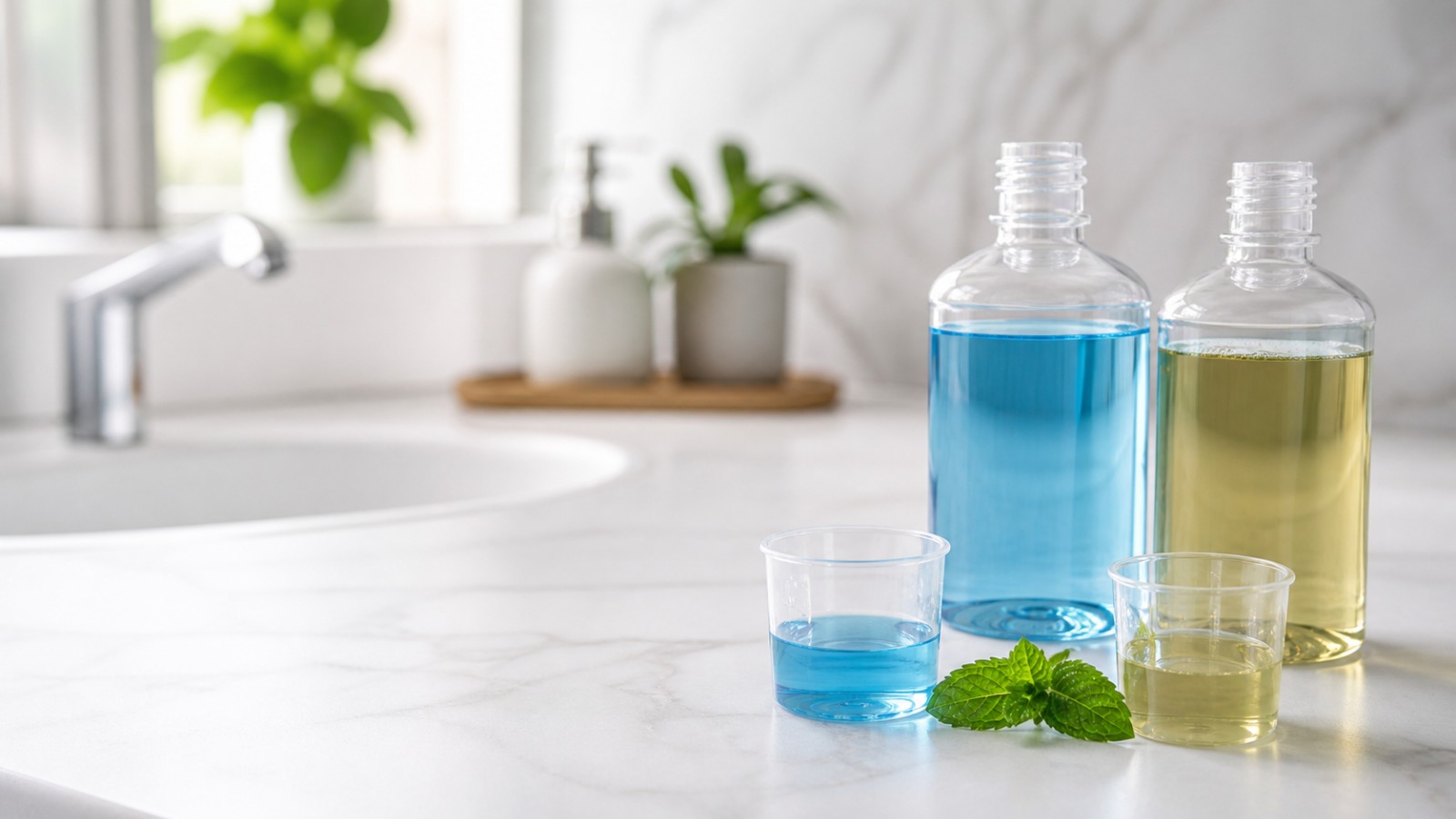 Enxaguante bucal com álcool ou sem álcool: qual é melhor para o mau hálito?
